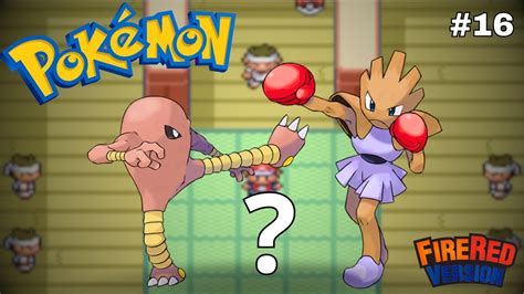 pokemon hitmonchan fire red.